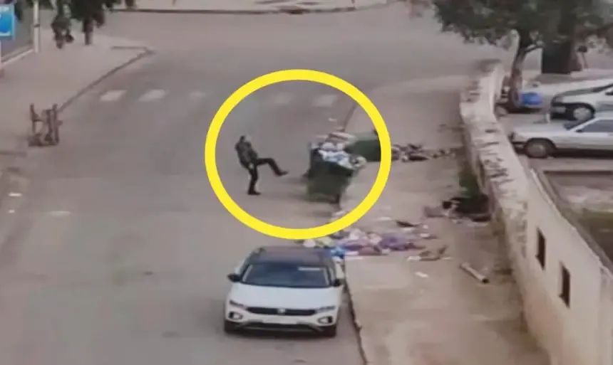 Imprisonment and Fine for Youth Involved in Vandalizing Trash Bins in Fes