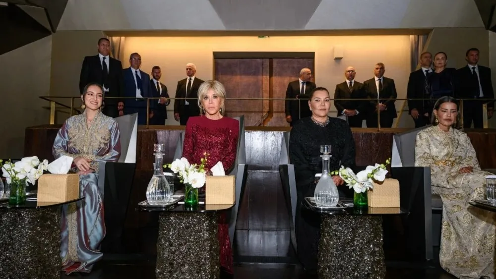 Royal Theatre of Rabat Inaugurated in the Presence of Princesses and Brigitte Macron