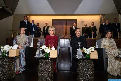 Royal Princesses Celebrate the Grand Opening of the Rabat Royal Theater