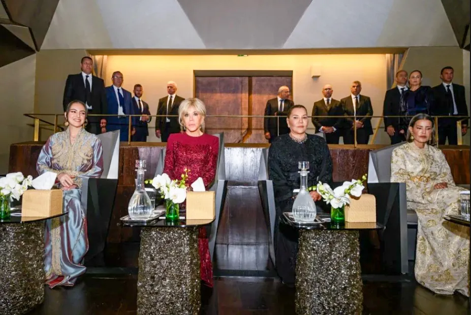 A Royal Evening: Inauguration of the Théâtre Royal Rabat with Princesses and Brigitte Macron