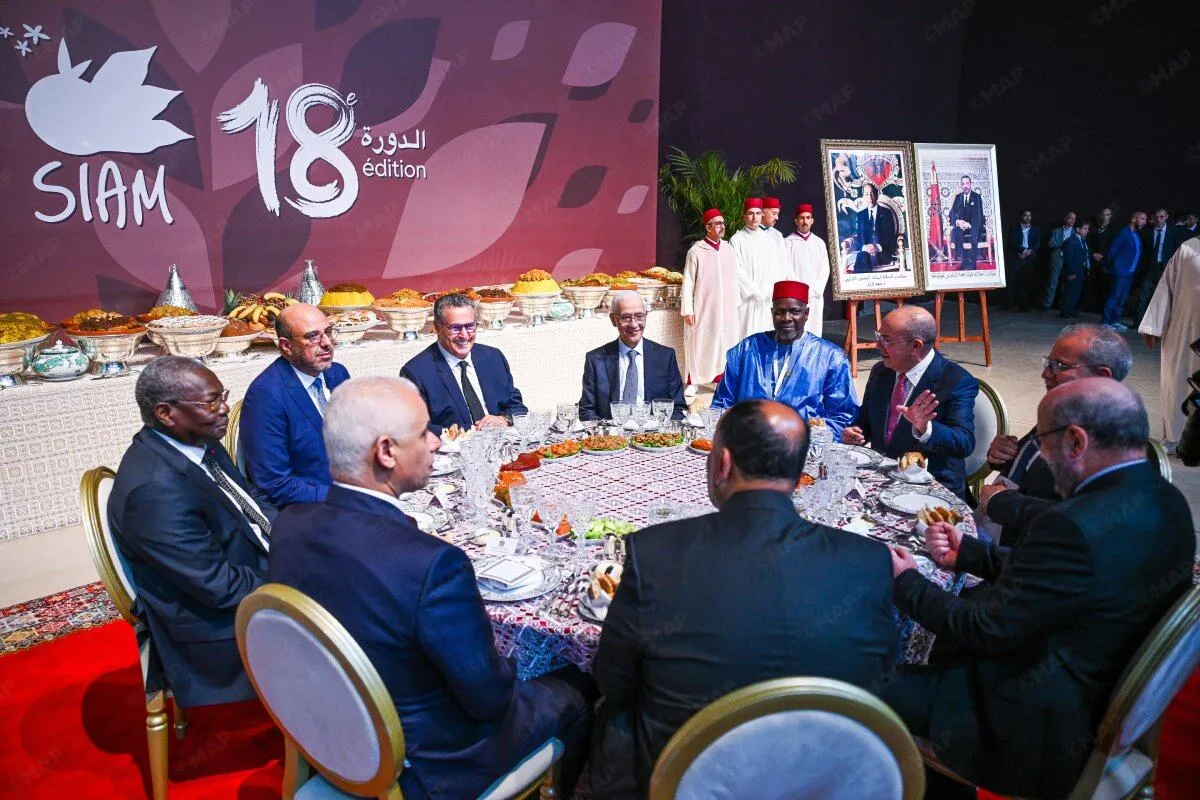King Mohammed VI Hosts Dinner for Guests at Morocco's International Agriculture Exhibition