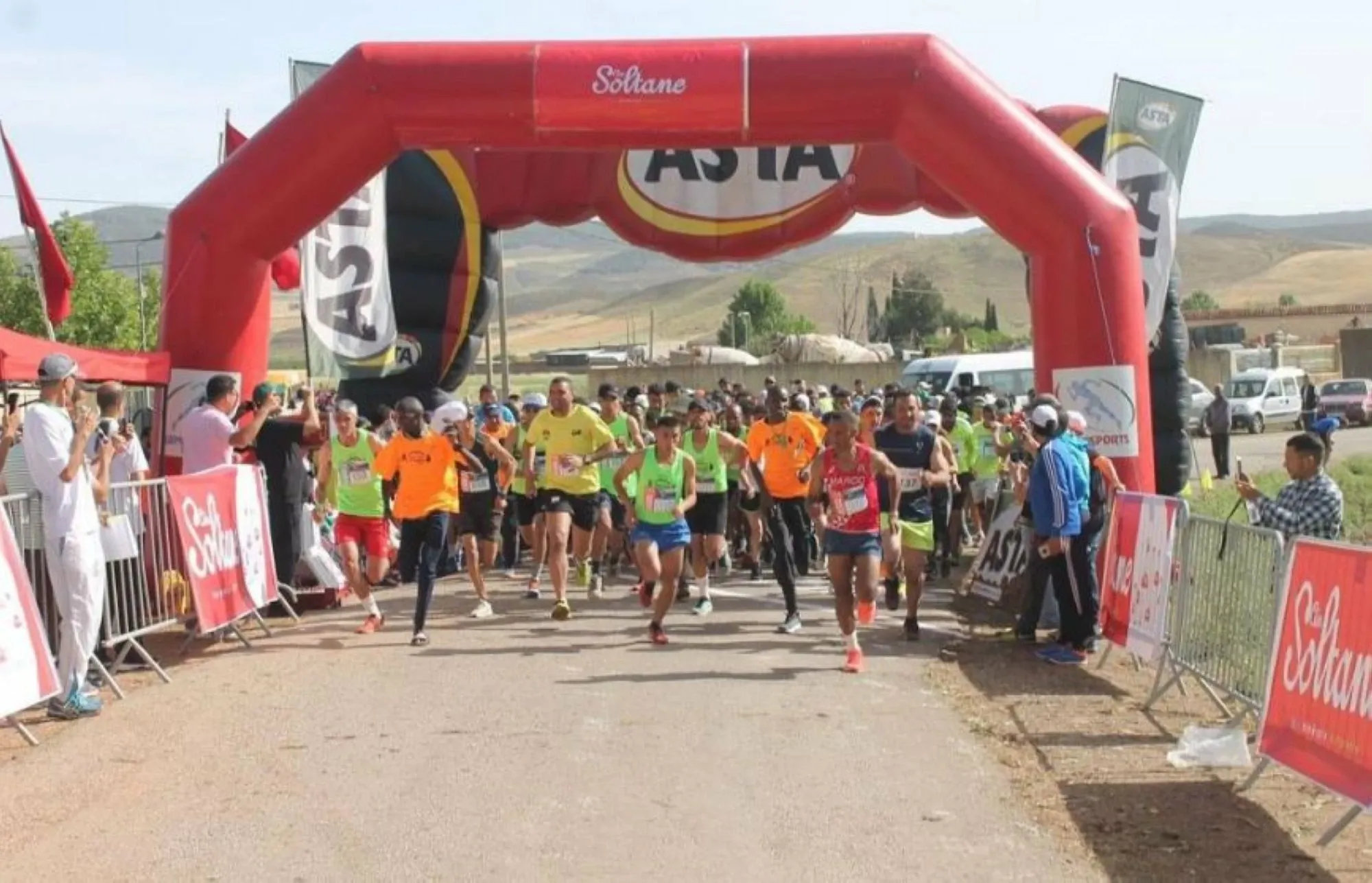 The Trail Race of Ain Al-Bayda: A Celebration of Health and Nature's Beauty