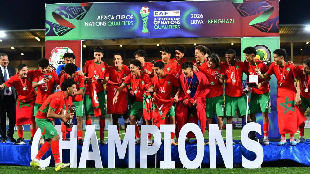Morocco to Face Tunisia in Opening Match of U-17 Africa Cup at Moulay Hassan Stadium