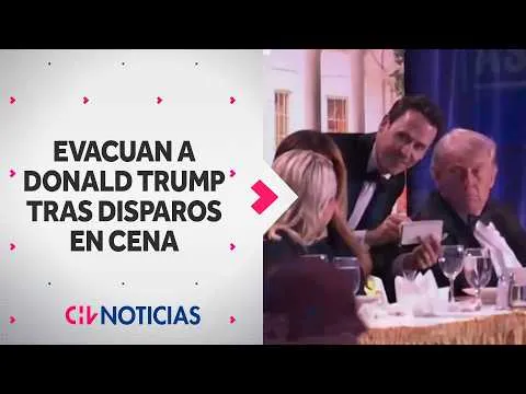 Donald Trump Evacuated Following Gunfire at Washington Dinner