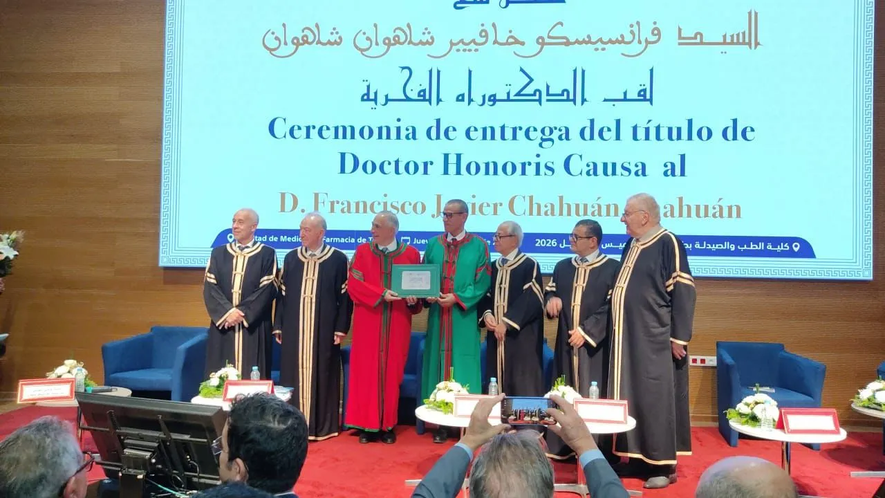 Francisco Chahuán Honored with Doctor Honoris Causa in Morocco for His International Contributions