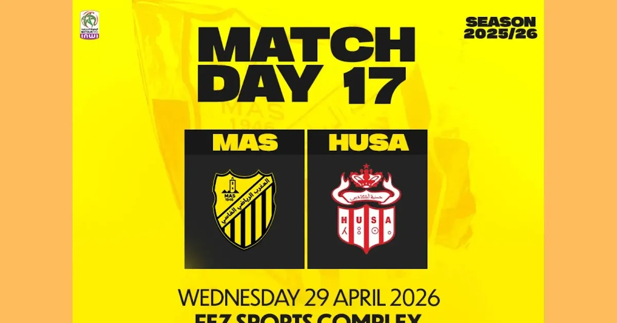 Ticket Sales for the Upcoming MAS vs. Hassania Agadir Match: Locations and Prices