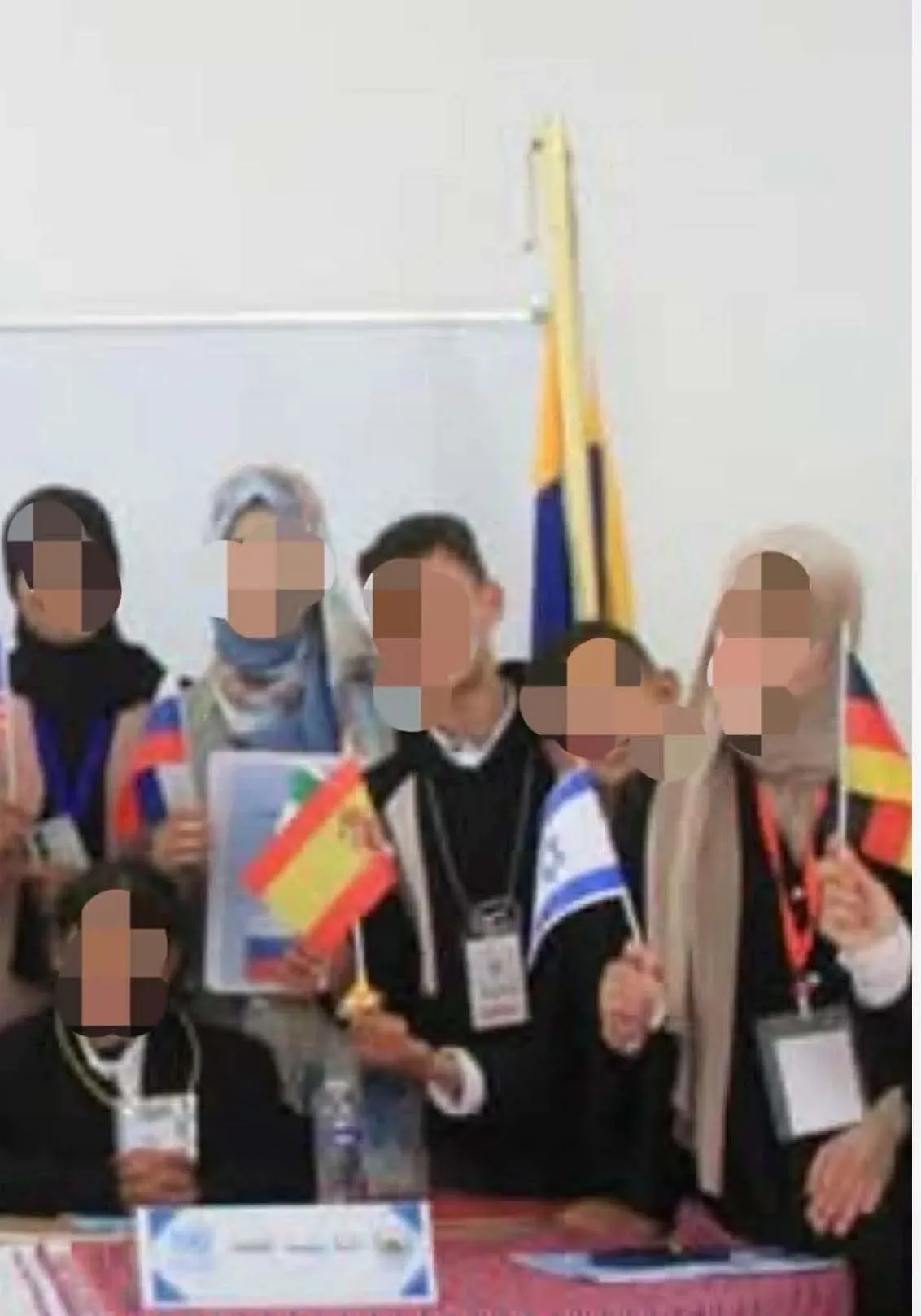 Controversy Erupts Over Israeli Flag Display in Moroccan School