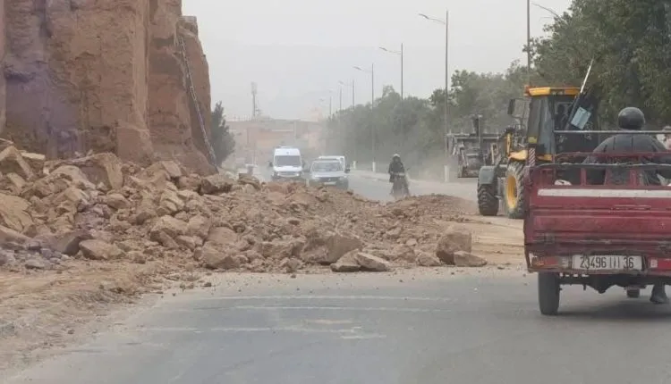 Historic Wall Collapse in Taroudant Raises Concerns Among Residents