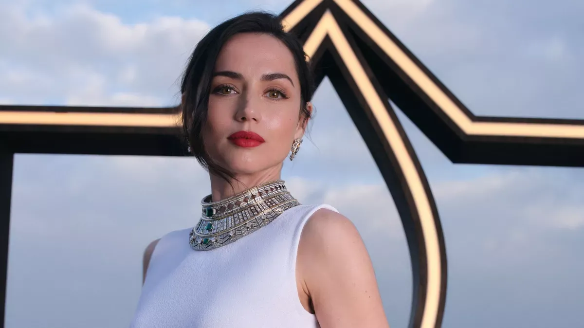 Ana de Armas Dazzles in Louis Vuitton Emeralds for Her Birthday Celebration in Marrakech