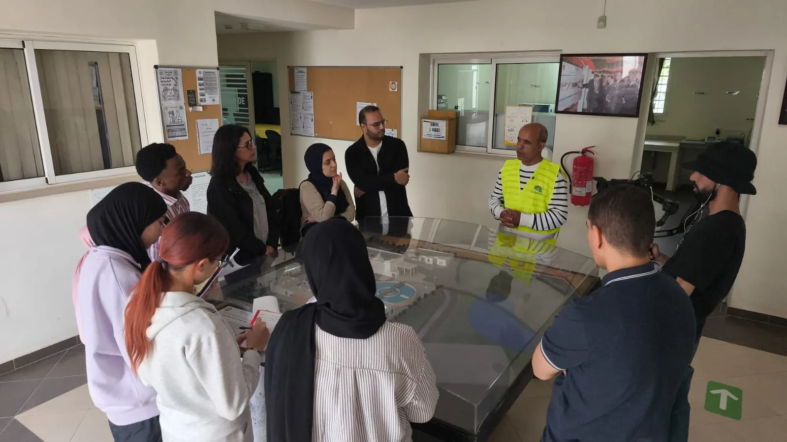 Educational Visit for University Students at the Médiouna Wastewater Treatment Plant: SRM Casablanca-Settat's Commitment to Training