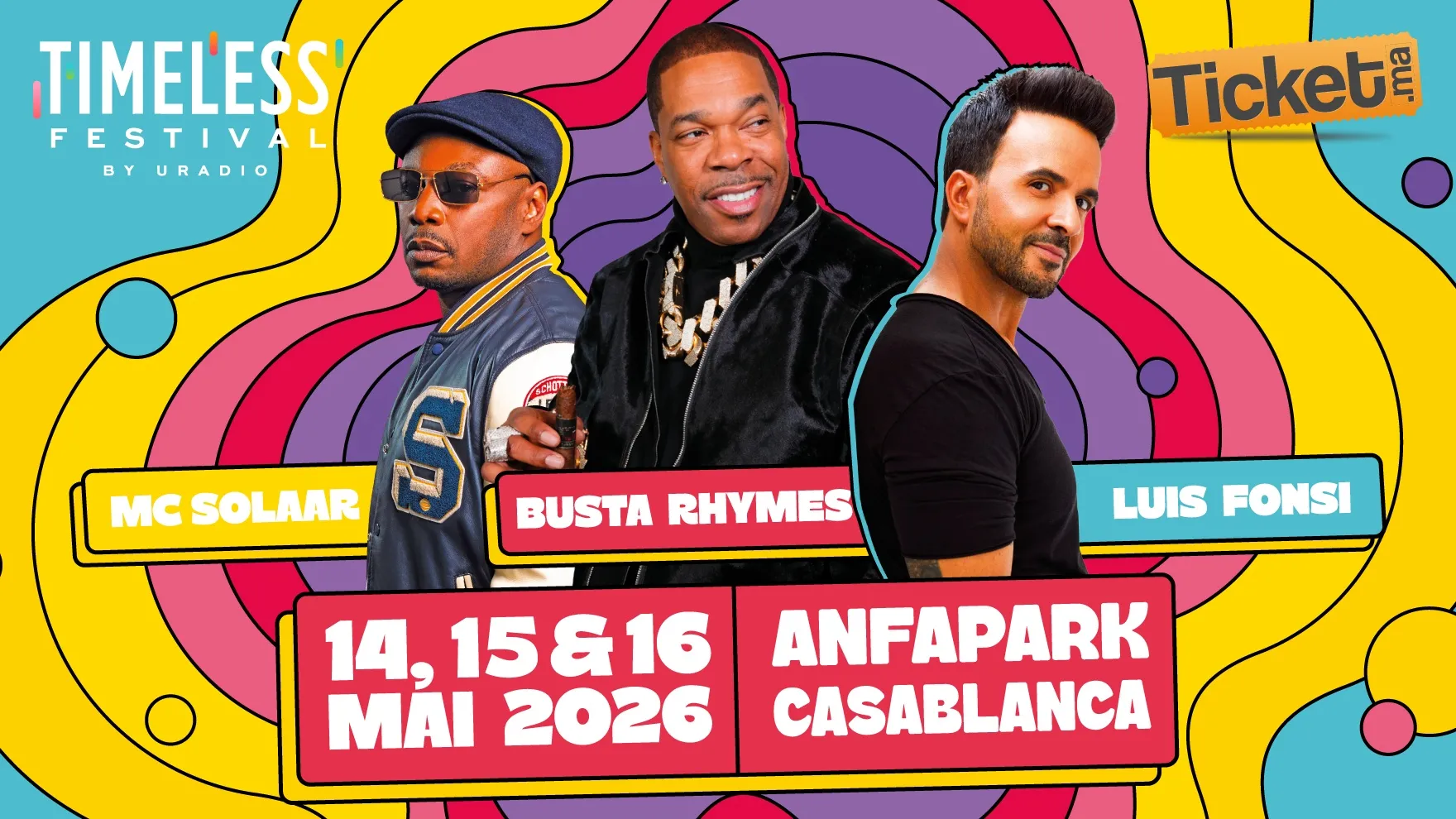 Timeless Festival in Casablanca Unveils 2026 Lineup Featuring Luis Fonsi