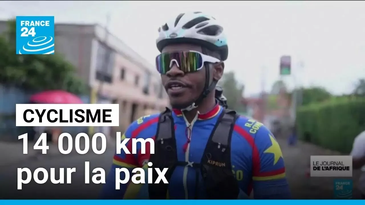 A Congolese Cyclist's Journey of 14,000 km for Peace from Goma to Rabat