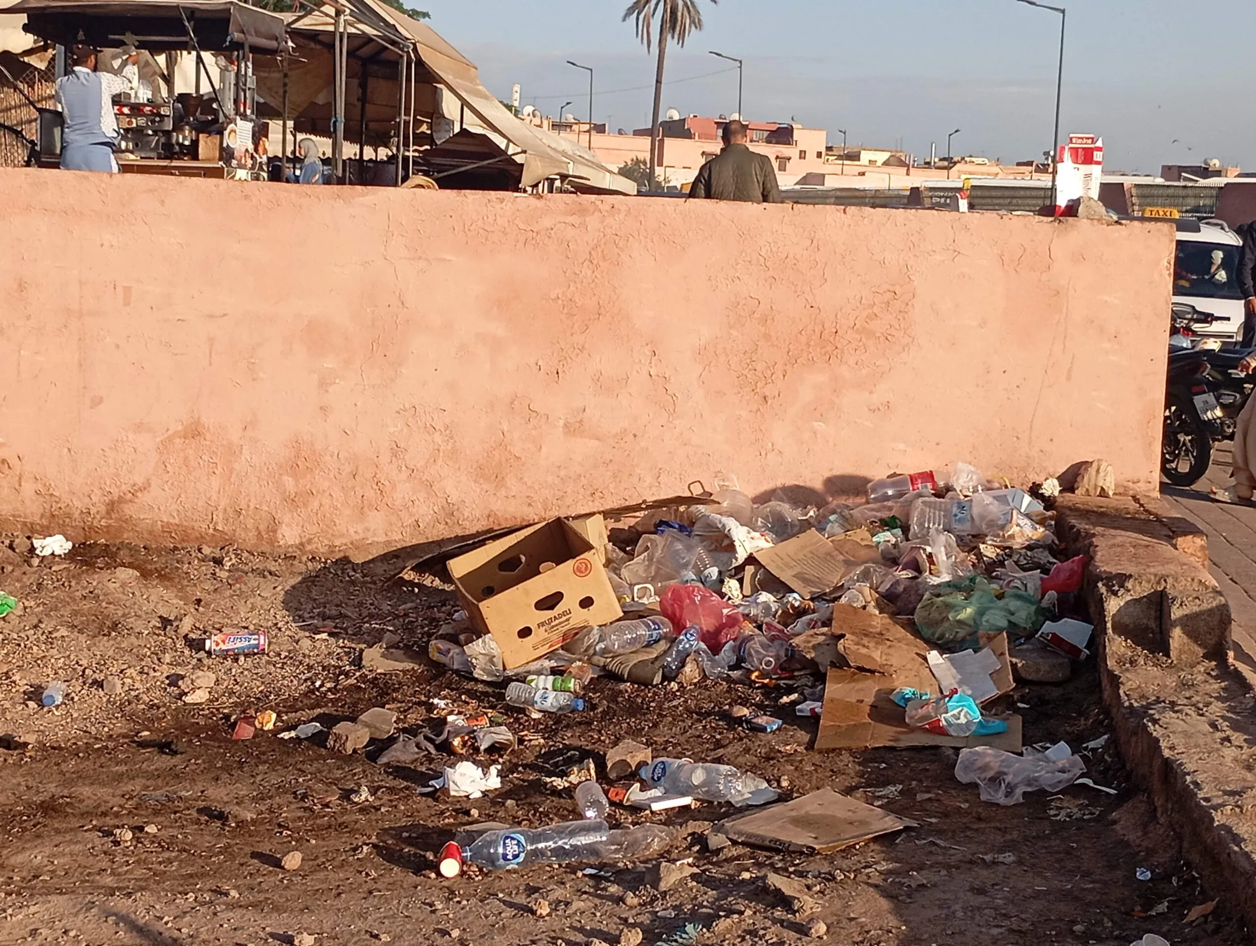 Environmental Decline at Bab Doukkala Taxi Station in Marrakech: A Call for Action