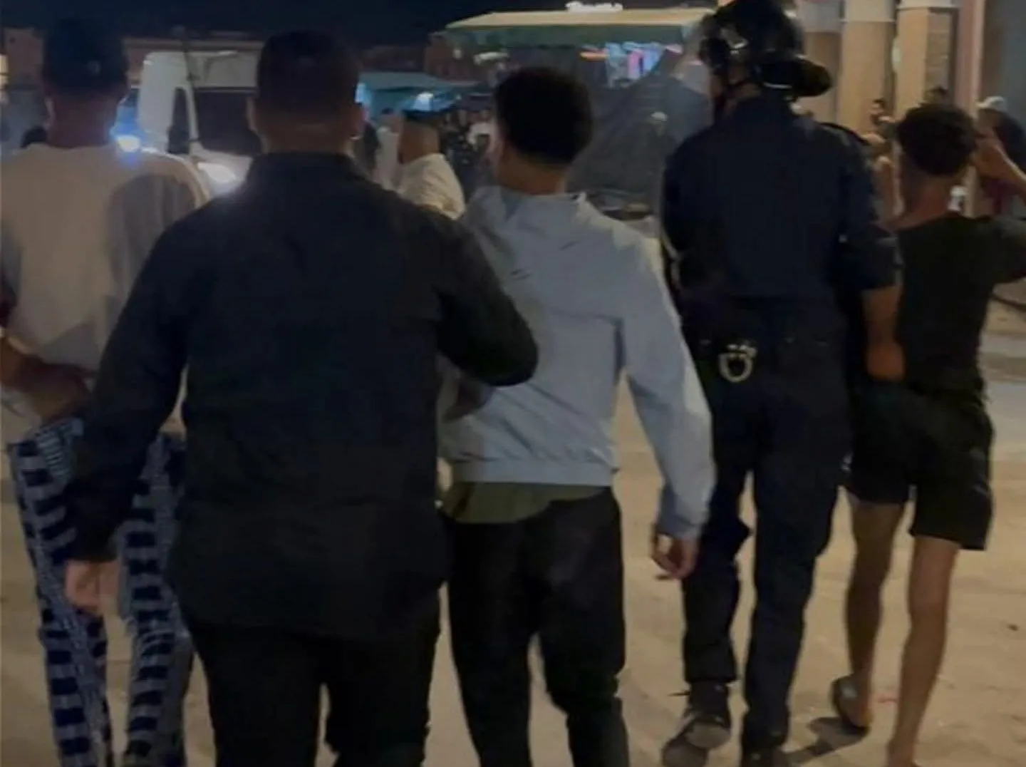 Marrakech's Security Forces Undertake Extensive Operations to Enhance Public Safety