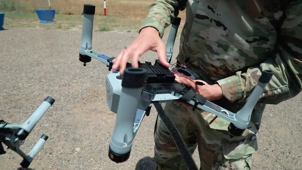 US Soldiers Enhance Skills with Bumblebee V1 Drone During African Lion 26