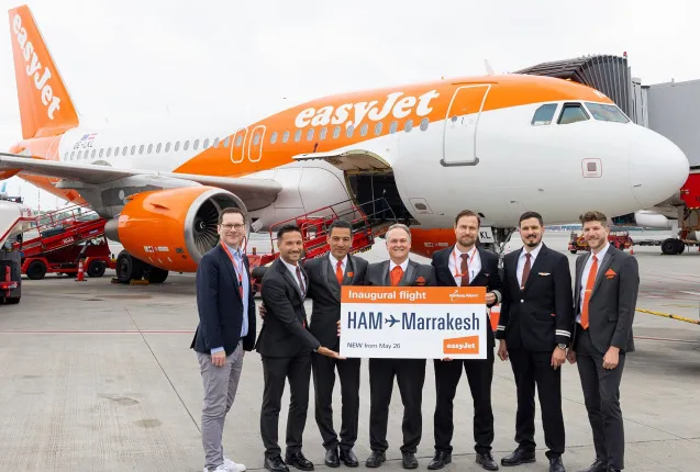 EasyJet Launches New Route Connecting Marrakech to Hamburg