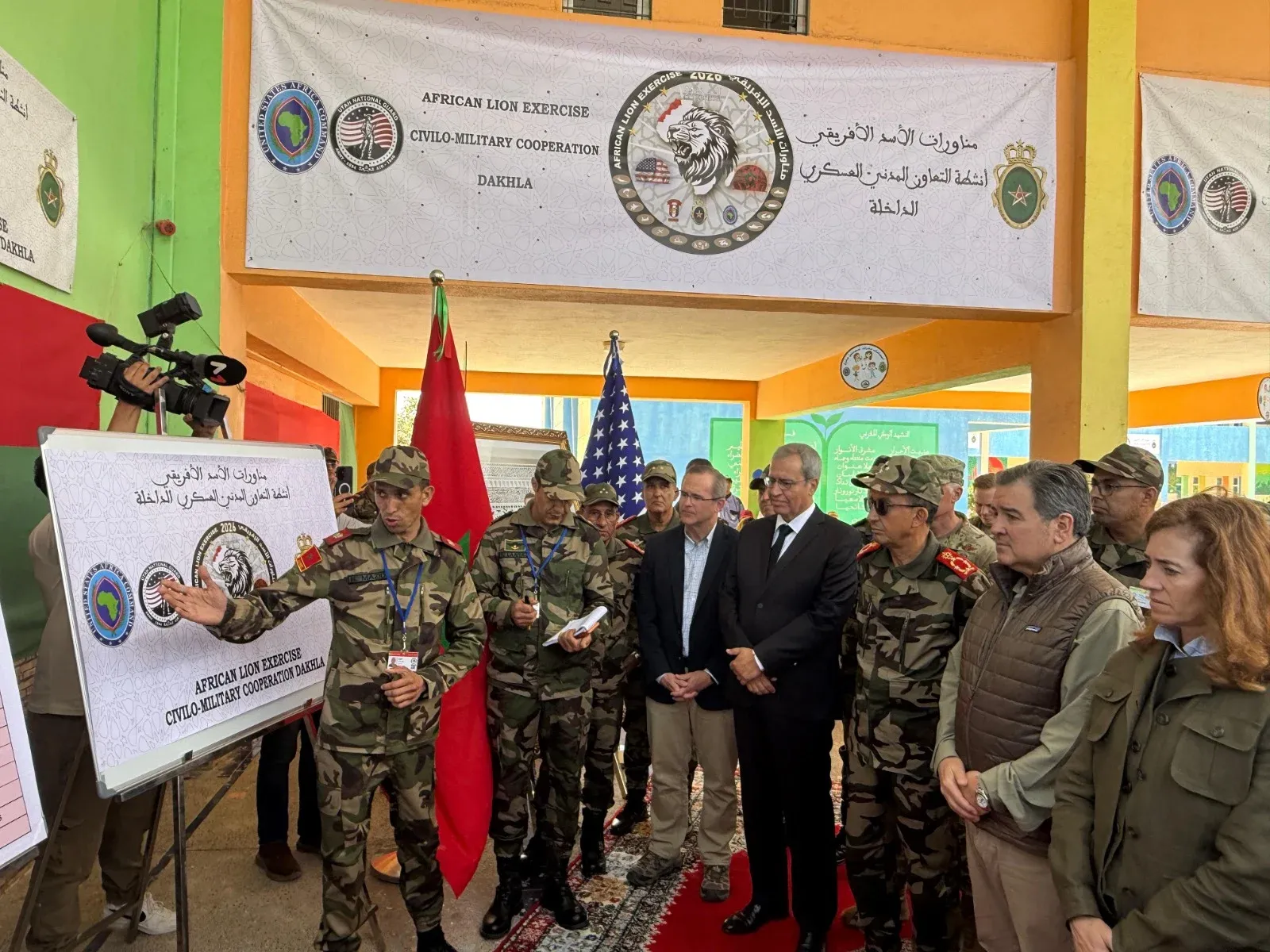 US Humanitarian Missions Mark Historic Arrival in Dakhla Under African Lion Exercises