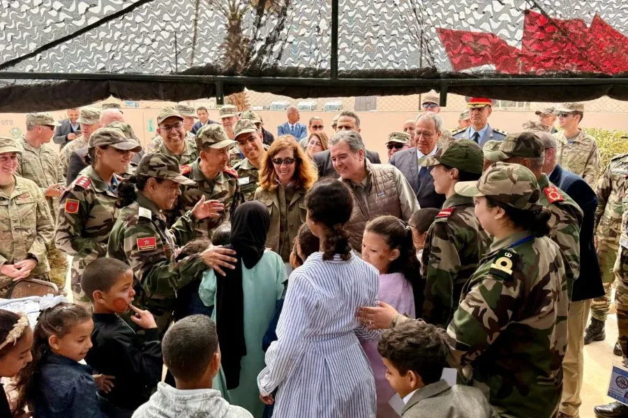 U.S. Ambassador Duke Buchan III Participates in Groundbreaking Humanitarian Efforts in Dakhla