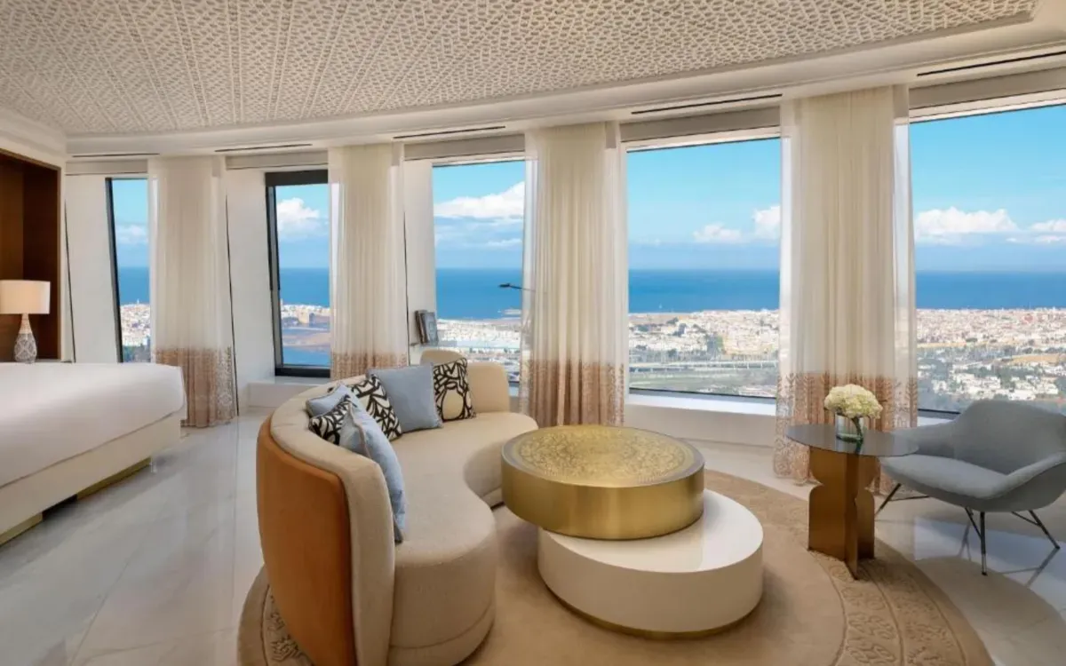 Waldorf Astoria Opens in Morocco's Iconic Mohammed VI Tower