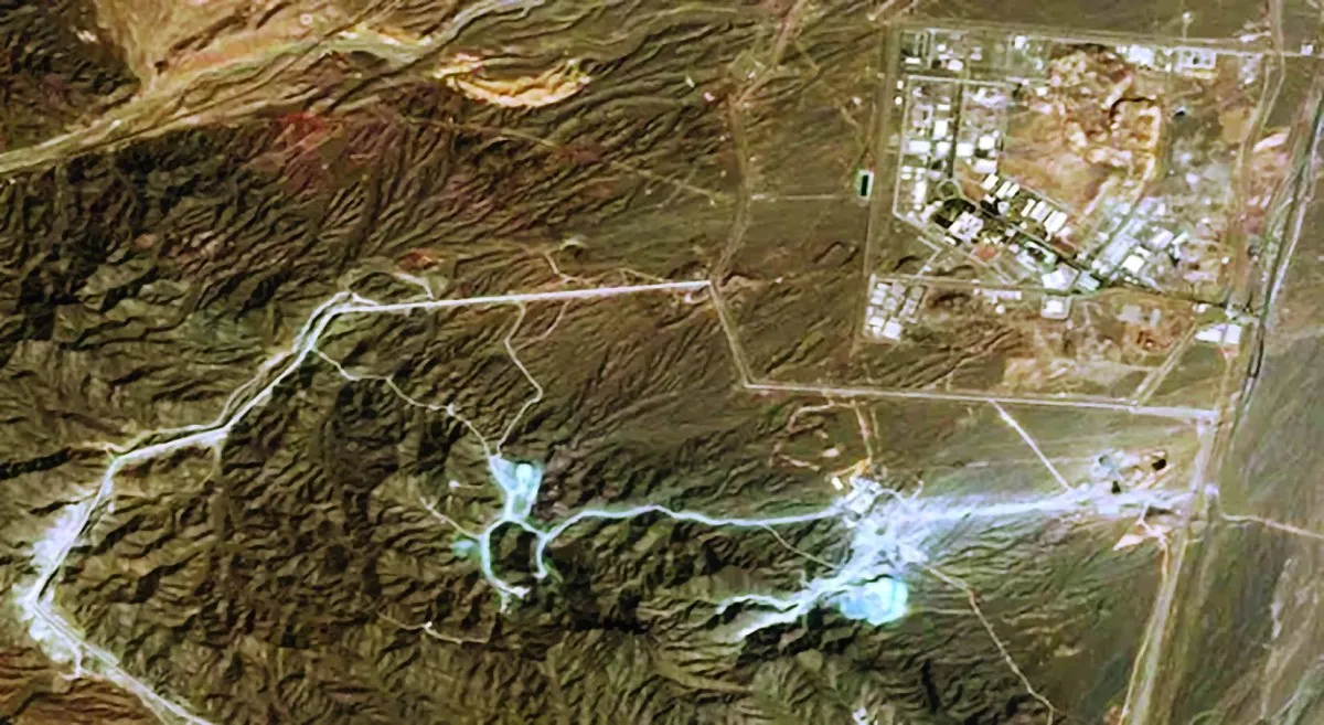 Unveiling Iran's Activities Under 'Mount Pickaxe' Near Natanz