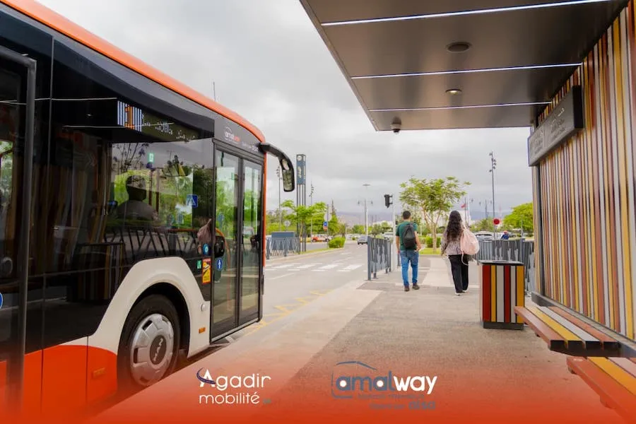 Agadir Unveils Its First High-Level Bus Line 'Amalway TRAMBUS'