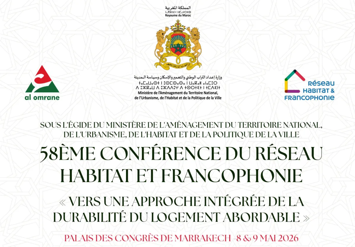 Marrakech to Host the 58th Habitat and Francophonie Network Conference in 2026