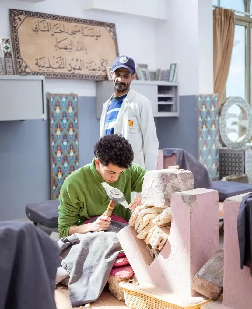 Abdelouadoud Menhir: A Young Engineer Reviving the Art of Zellige in Marrakech