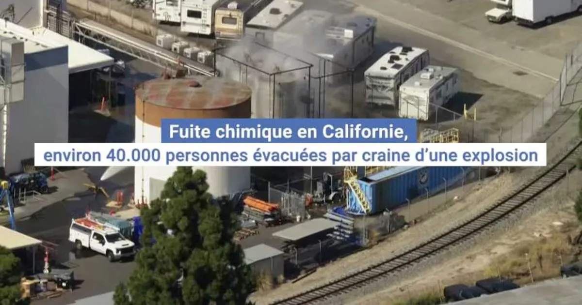 Mass Evacuation in California Due to Toxic Chemical Leak