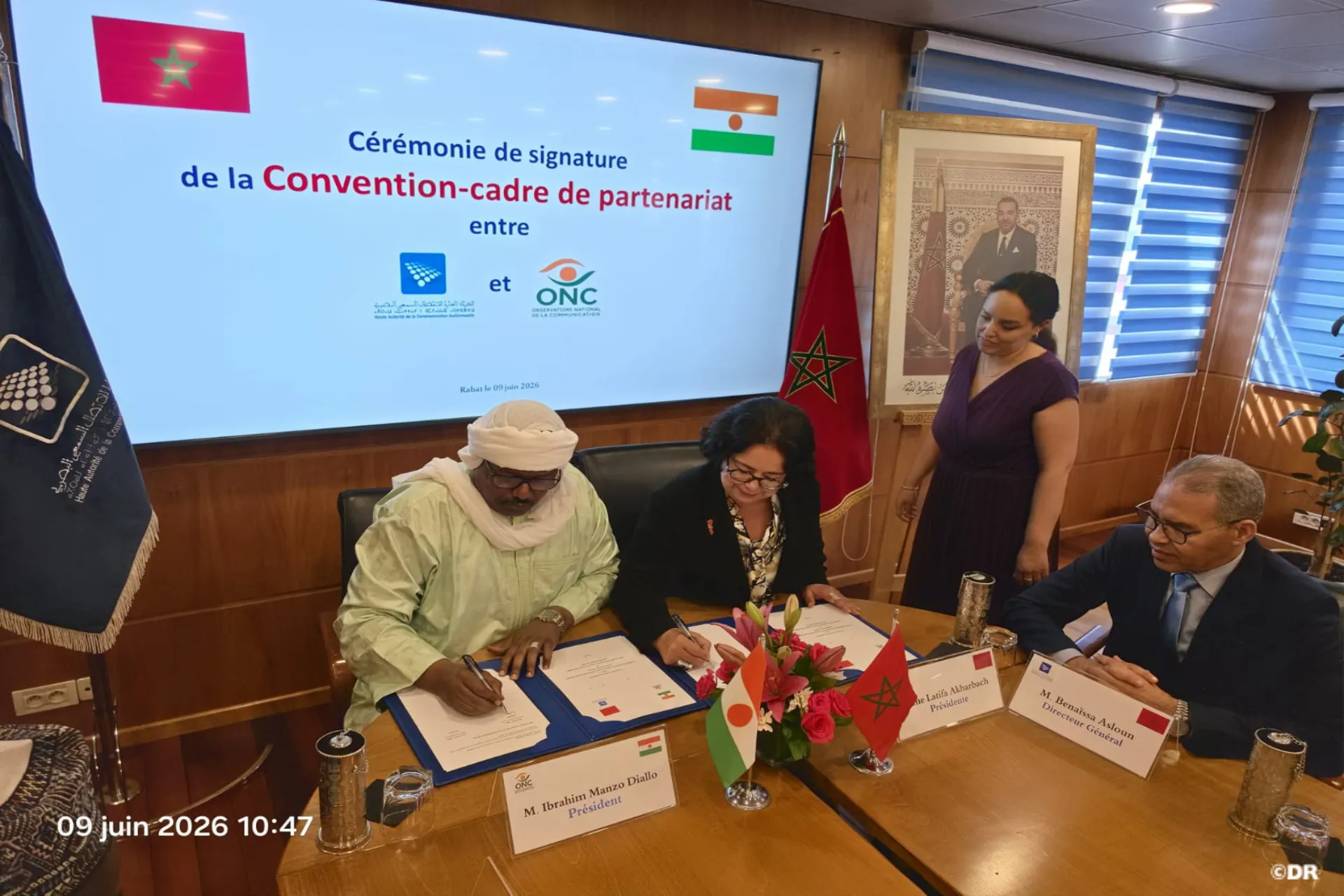 Morocco and Niger Sign Partnership Agreement to Enhance Media Regulation Cooperation