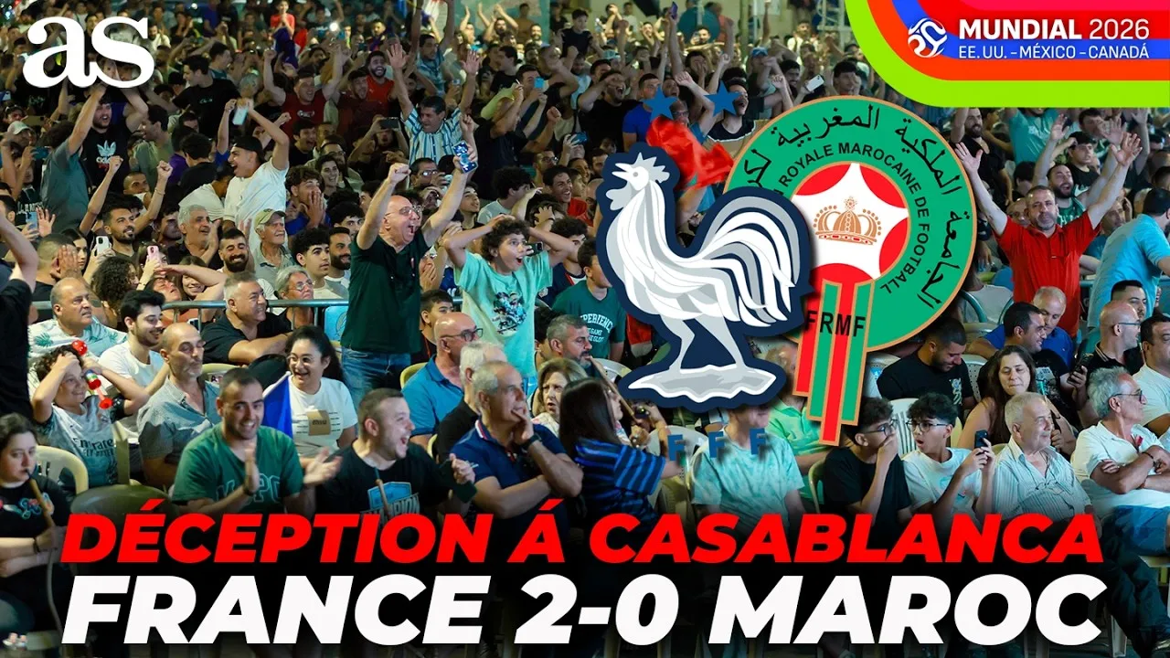 Heartbreak in Casablanca: Moroccan Fans React to World Cup Defeat Against France