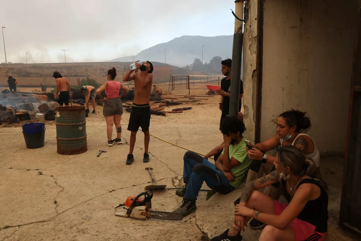 Devastating Wildfires in Spain: A Community's Struggle for Survival