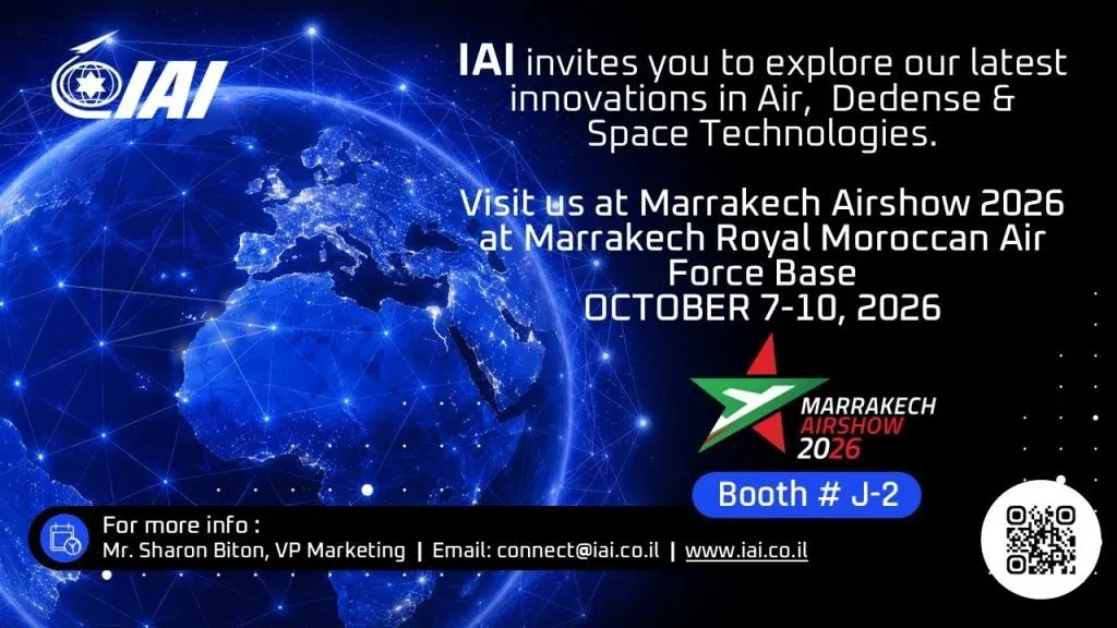 Israel Aerospace Industries to Make Debut at Marrakech Air Show 2026