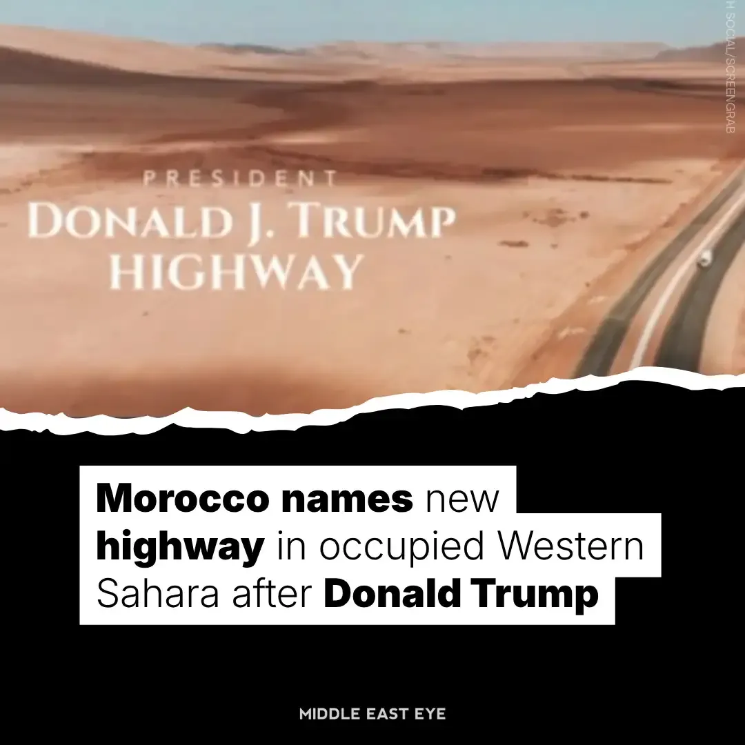 Morocco Names Highway After Trump, Sparking Controversy