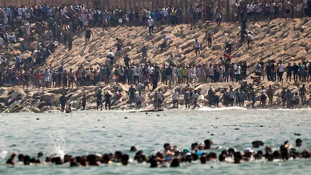 Spain Mobilizes Military Amid Migrant Crisis at Ceuta Border