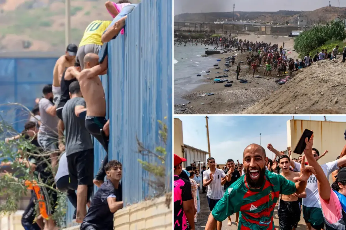 Crisis at the Ceuta Border: Thousands of Migrants Surge into Spain