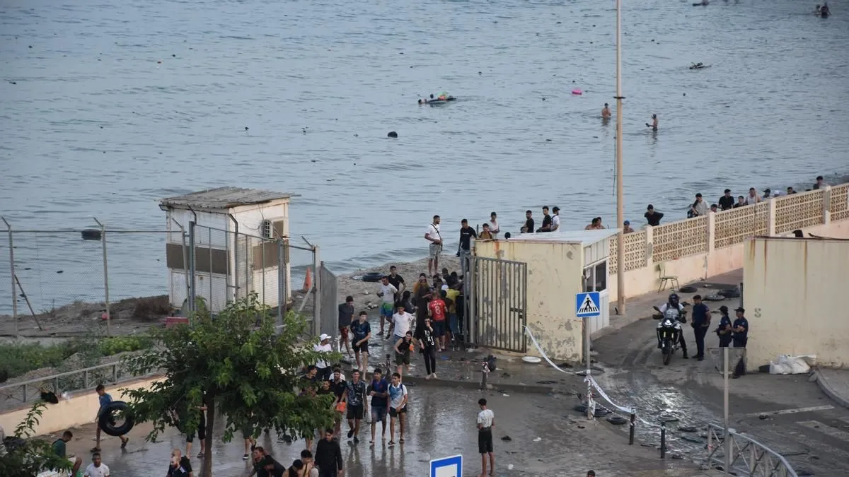 Migration Crisis in Ceuta: Thousands Return to Morocco Amid Government Concerns