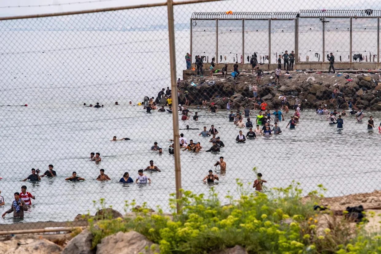 Mass Migration Chaos: How Social Media Rumors Sparked a Surge at Spain's Ceuta Border