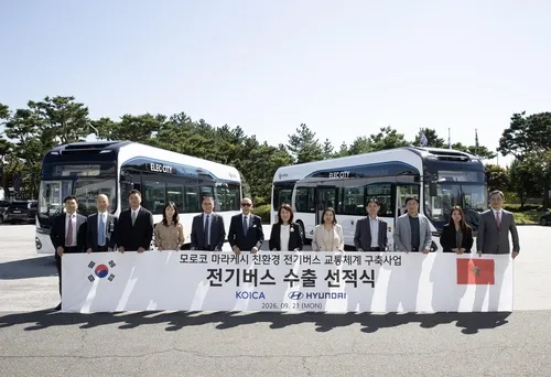 Hyundai Motor and KOICA Launch Electric Bus Initiative in Marrakech