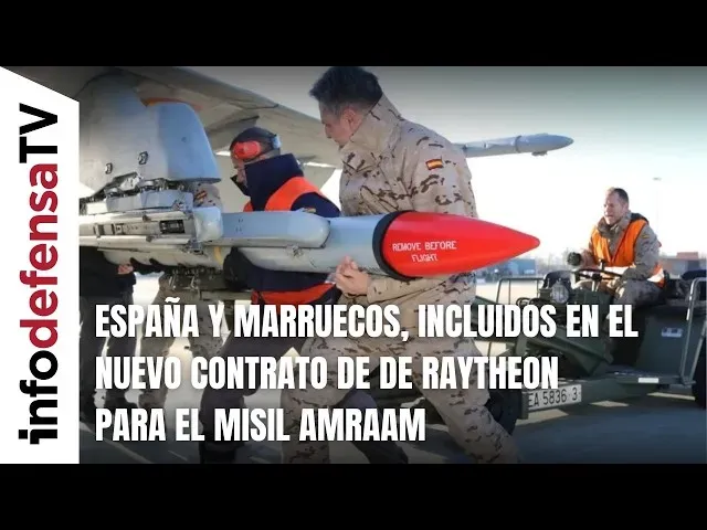 Spain and Morocco Included in Raytheon's $105 Million AMRAAM Missile Contract