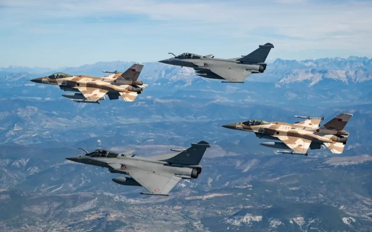 Moroccan Pilots Engage in Joint Training with French Rafale Fighters