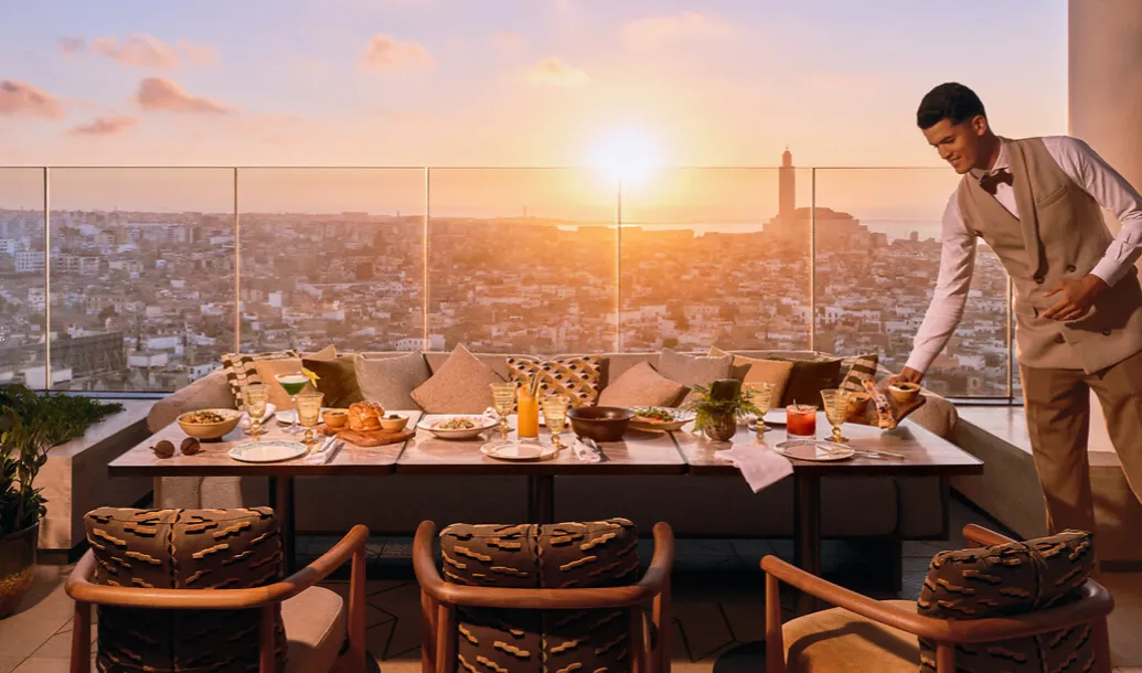 Fashion and Gastronomy Unite at the Rooftop of Royal Mansour Casablanca