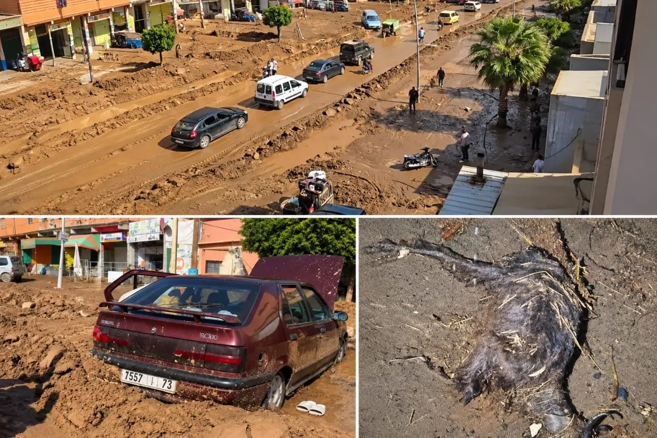 Tragic Flooding in Mouzoud: Four Lives Lost and Significant Damage Reported