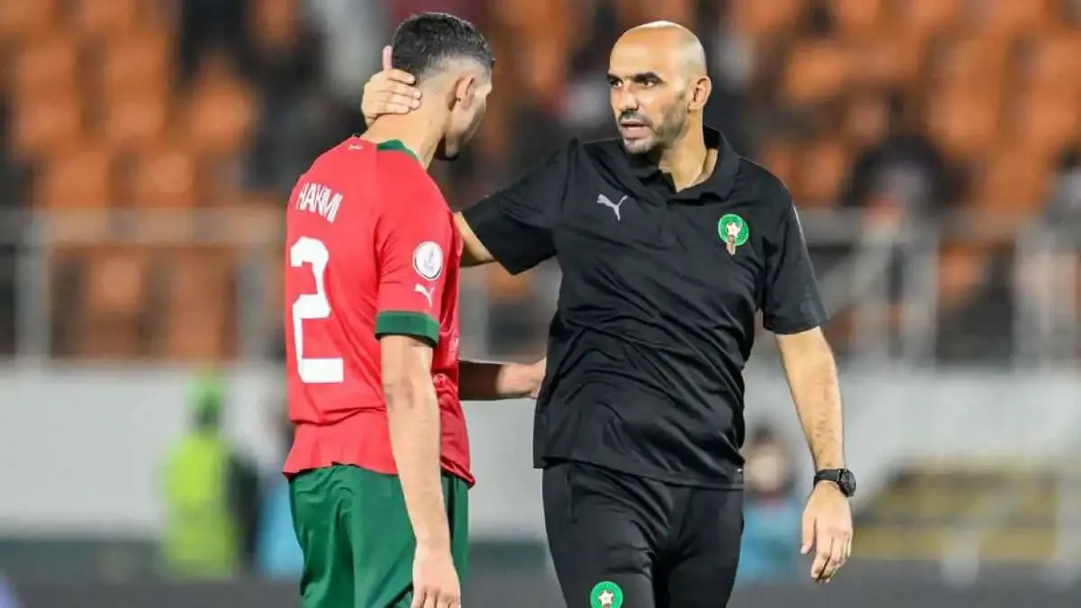 Walid Regragui Makes First Public Appearance Since Resignation from Morocco National Team