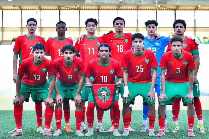 Morocco U-17 Team Clinches UNAF Title and Secures AFCON Qualification