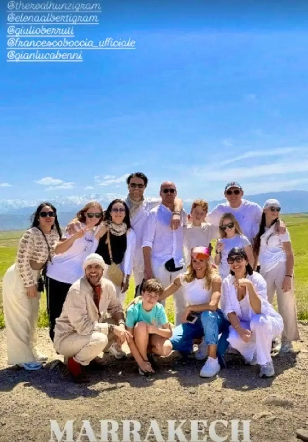 Michelle Hunziker and Giulio Berruti: A Photo in Marrakech Silences Breakup Rumors