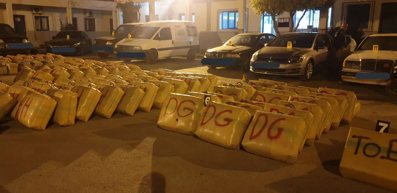 Significant Drug Bust: Over a Ton of Hashish Seized in Morocco