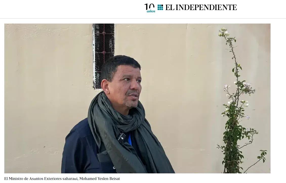 Saharawi Foreign Minister Discusses Autonomy and Self-Determination in Western Sahara