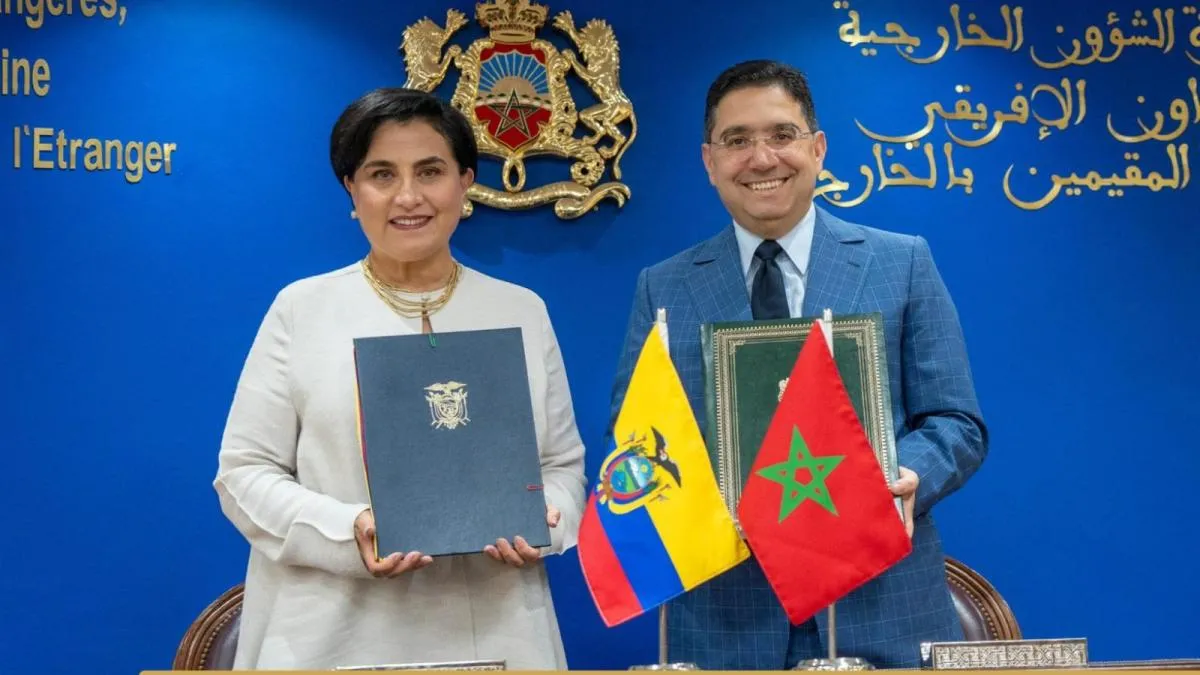 Ecuador's Foreign Minister Strengthens Trade Ties with Morocco