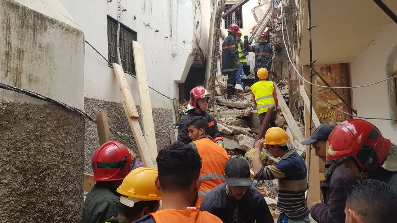 Tragedy Strikes as Building Collapses in Tétouan's Medina