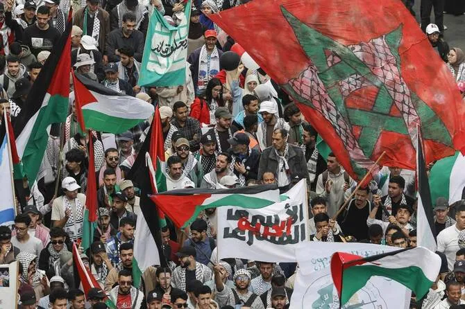 Moroccans Rally in Support of Palestine Amid Controversial Israeli Law